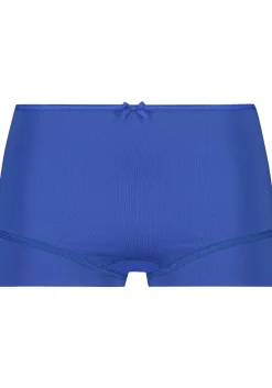 RJ Bodywear Pure Color dames short, blauw