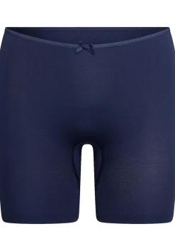 RJ Bodywear Pure Color dames extra lange pijp short (1-pack), donkerblauw