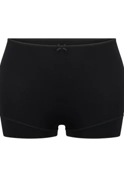 RJ Bodywear Pure Color dames short extra hoog, zwart
