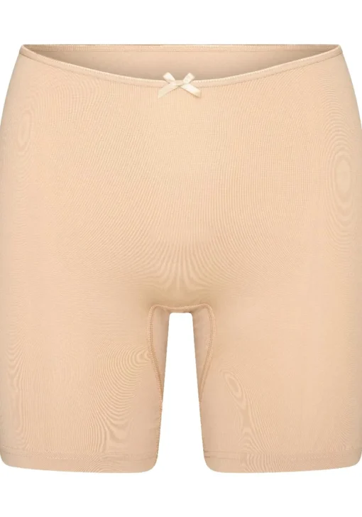 RJ Bodywear Pure Color dames extra lange pijp short (1-pack), nude
