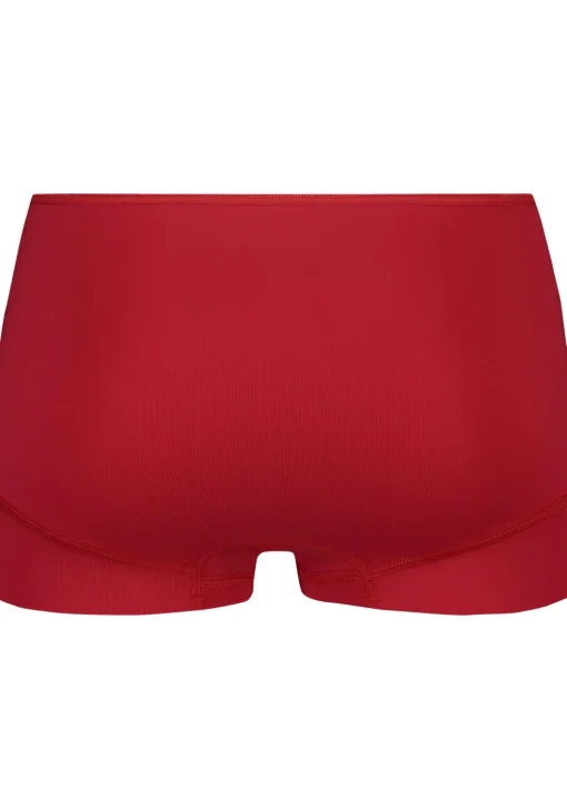 RJ Bodywear Pure Color dames short, rood