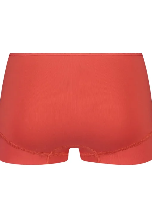 RJ Bodywear Pure Color dames short, koraal