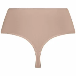 RJ Bodywear Pure Color dames maxi string (1-pack), lichtbruin
