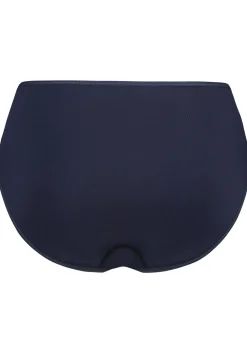 RJ Bodywear Pure Color dames midi brief, donkerblauw