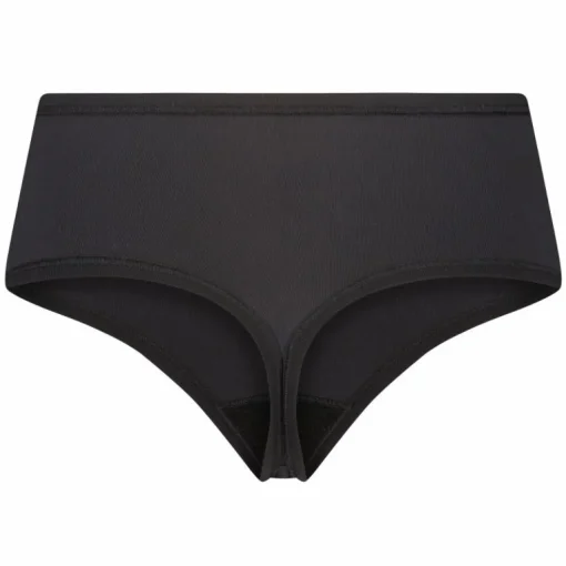 RJ Bodywear Pure Color dames extra comfort string (2-pack), zwart