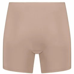 RJ Bodywear Pure Color dames extra lange pijp short (1-pack), lichtbruin