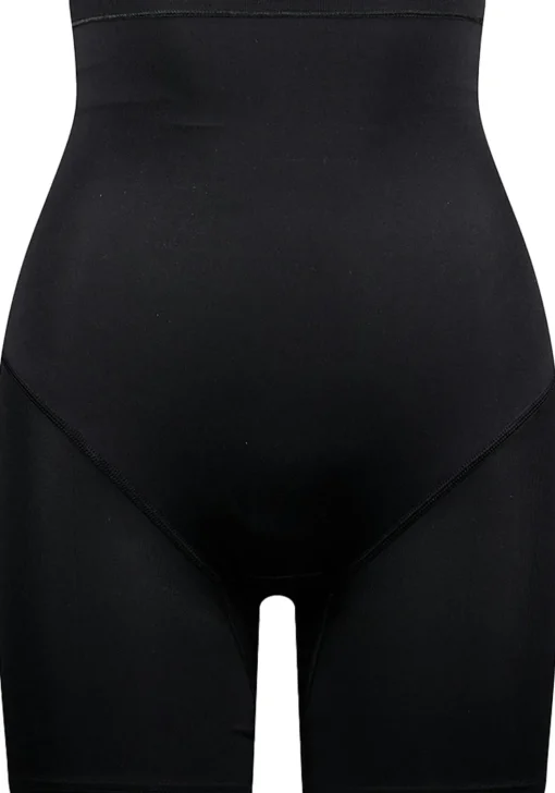 RJ Bodywear Pure Color Shape dames shape long slip (1-pack), zwart
