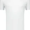 RJ Bodywear Sweatproof T-shirt (1-pack), heren T-shirt met anti zweet oksels en rug, V-hals, wit
