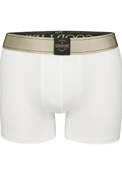 RJ Bodywear The Good Life boxers (2-pack), heren boxershort lang, wit
