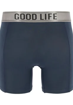 RJ Bodywear The Good Life boxers (2-pack), heren boxershort lang, navy