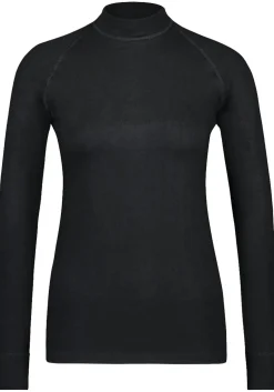 RJ Bodywear Thermo dames shirt lange mouw (1-pack), zwart
