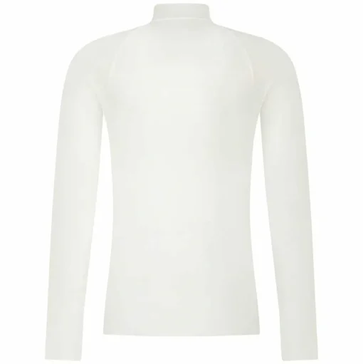 RJ Bodywear Thermo thermoshirt (1-pack), heren thermoshirt met opstaande boord, wolwit