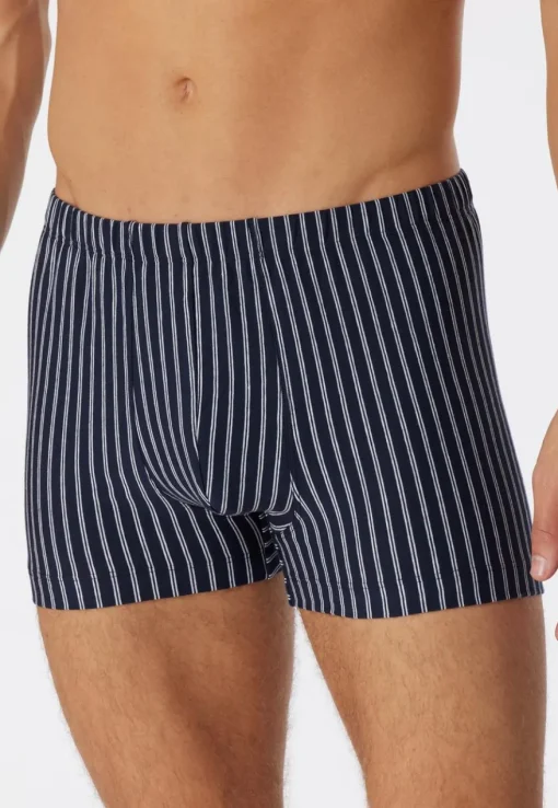 SCHIESSER 95/5 boxer (1-pack), heren short biologisch katoen gestreept meerkleurig