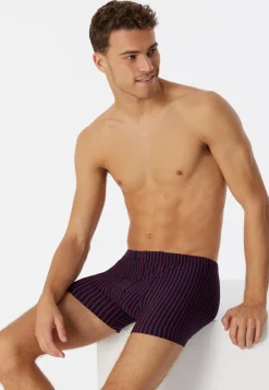 SCHIESSER 95/5 boxer (1-pack), heren short biologisch katoen gestreept meerkleurig