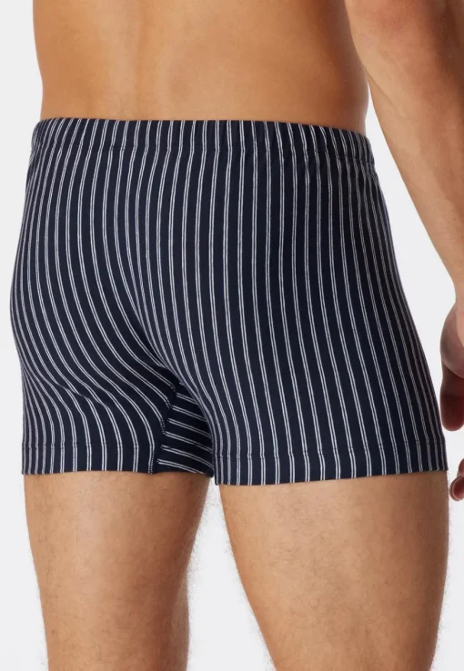 SCHIESSER 95/5 boxer (1-pack), heren short biologisch katoen gestreept meerkleurig