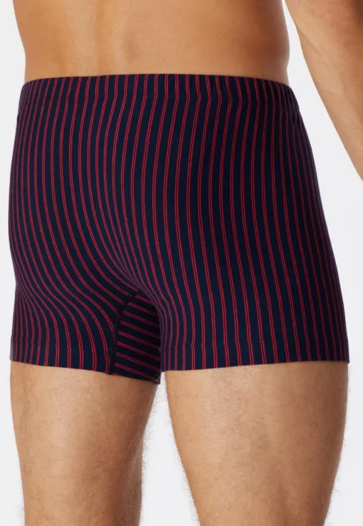 SCHIESSER 95/5 boxer (1-pack), heren short biologisch katoen gestreept meerkleurig
