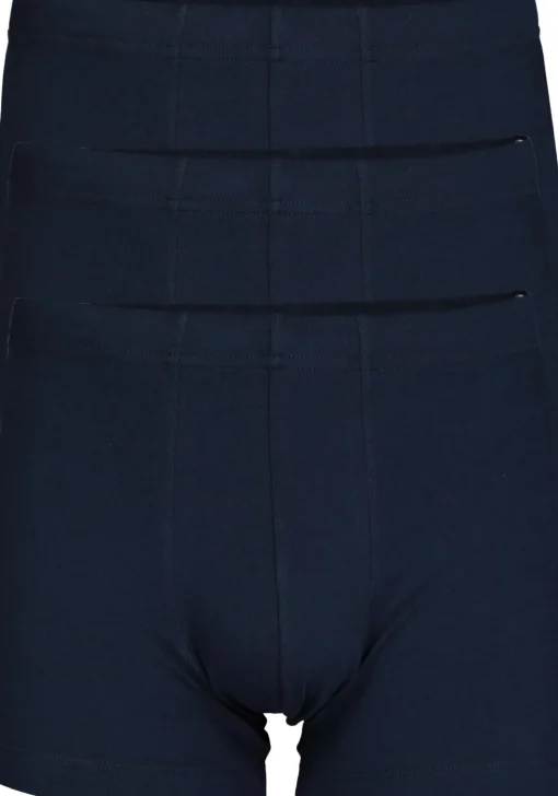 SCHIESSER 95/5 Essentials shorts (3-pack), donkerblauw
