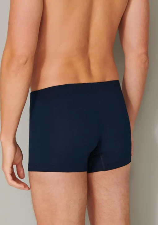 SCHIESSER 95/5 Essentials shorts (3-pack), donkerblauw