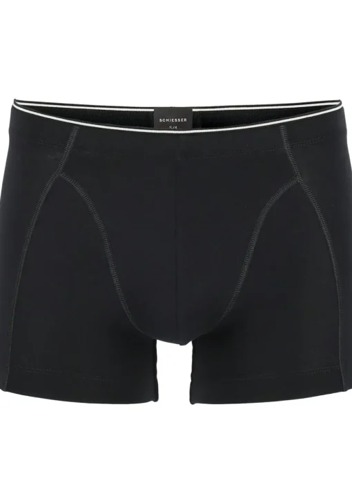 SCHIESSER 95/5 Originals short (1-pack), zwart