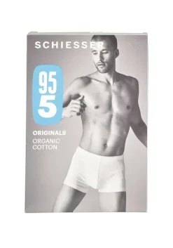 SCHIESSER 95/5 Originals short (1-pack), zwart