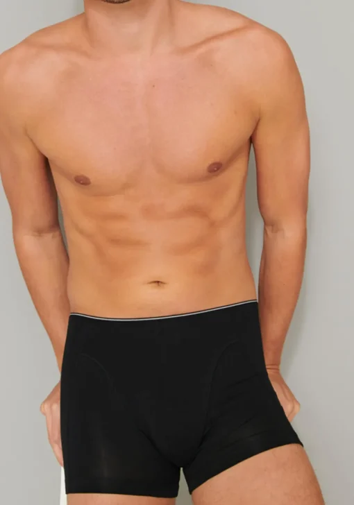 SCHIESSER 95/5 Originals short (1-pack), zwart