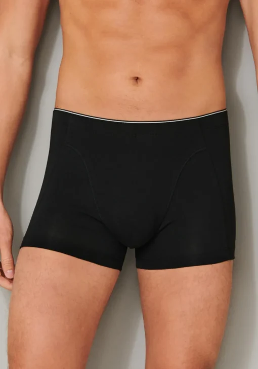 SCHIESSER 95/5 Originals short (1-pack), zwart