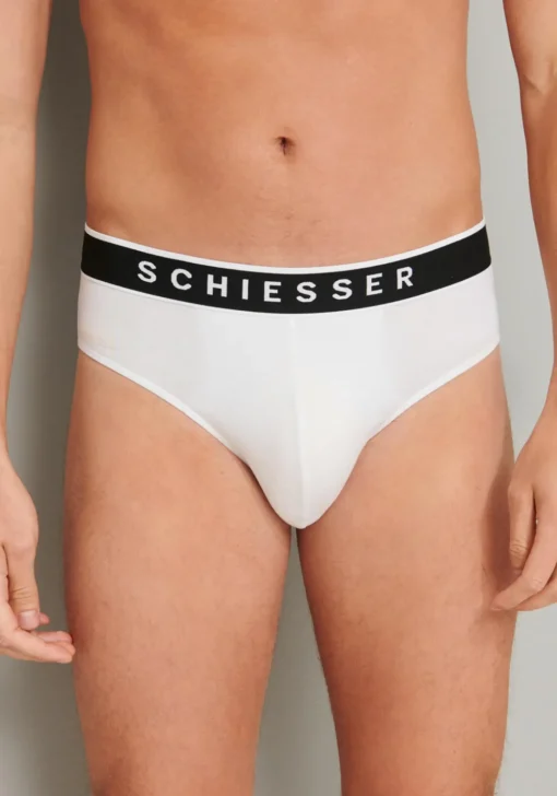 SCHIESSER 95/5 rio slips (3-pack), wit