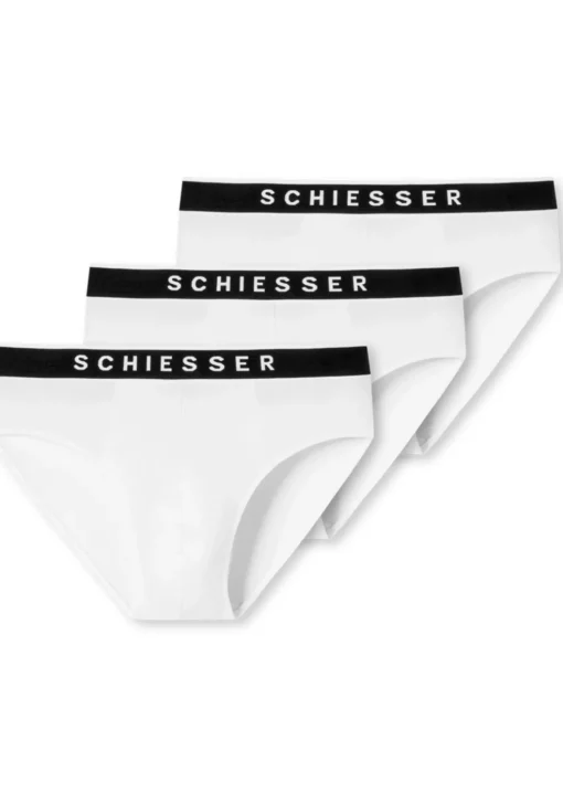 SCHIESSER 95/5 rio slips (3-pack), wit