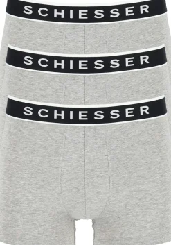 SCHIESSER 95/5 shorts (3-pack), grijs