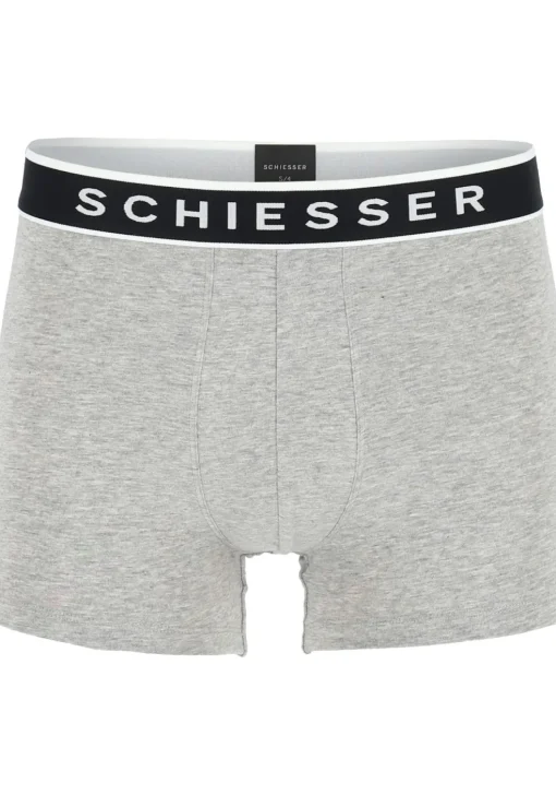 SCHIESSER 95/5 shorts (3-pack), grijs