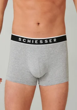 SCHIESSER 95/5 shorts (3-pack), grijs
