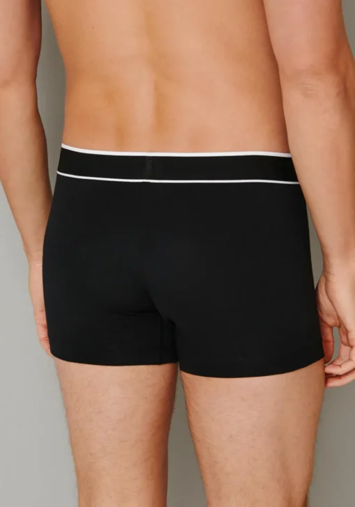 SCHIESSER 95/5 shorts (3-pack), zwart