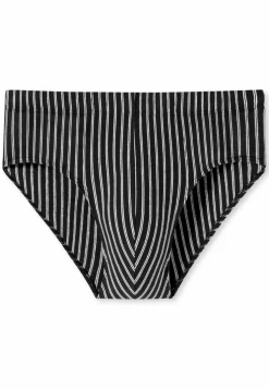 SCHIESSER 95/5 slip (1-pack), heren supermini biologisch katoen gestreept meerkleurig