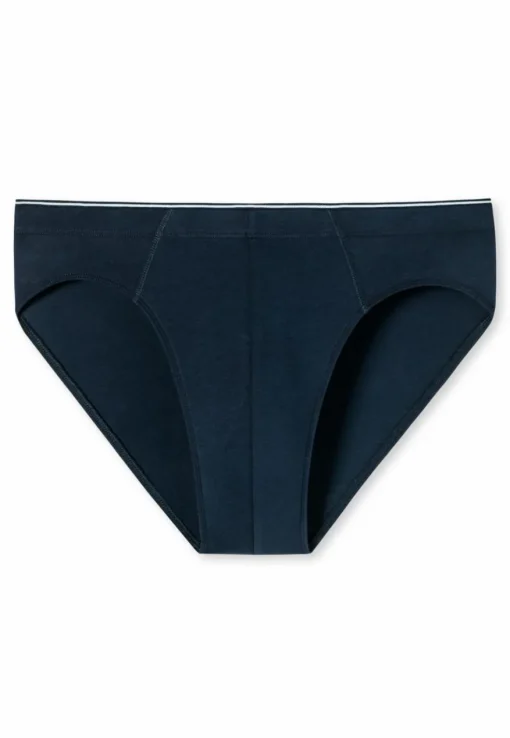 SCHIESSER 95/5 slip (1-pack), heren supermini slip biologisch katoen donkerblauw