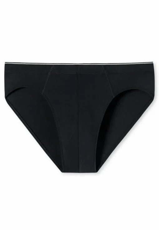 SCHIESSER 95/5 slip (1-pack), heren supermini slip biologisch katoen zwart