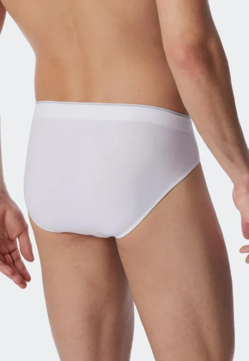 SCHIESSER 95/5 slip (1-pack), heren supermini slip biokatoen wit