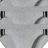 SCHIESSER 95/5 Stretch rio slips (3-pack), grijs