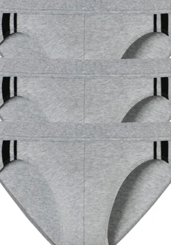 SCHIESSER 95/5 Stretch rio slips (3-pack), grijs
