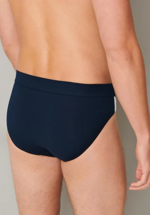 SCHIESSER 95/5 Stretch rio slips (3-pack), donkerblauw