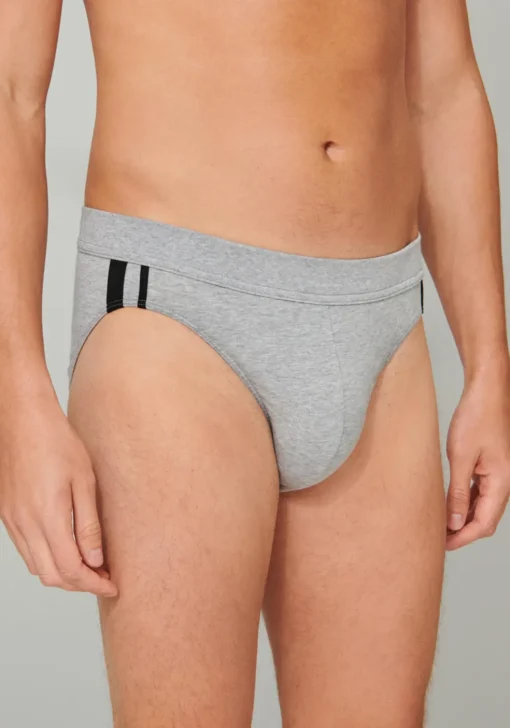 SCHIESSER 95/5 Stretch rio slips (3-pack), grijs