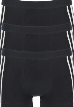SCHIESSER 95/5 Stretch shorts (3-pack), zwart