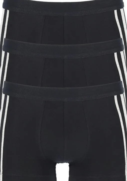SCHIESSER 95/5 Stretch shorts (3-pack), zwart