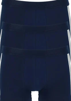 SCHIESSER 95/5 Stretch shorts (3-pack), donkerblauw