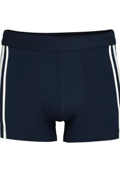 SCHIESSER 95/5 Stretch shorts (3-pack), zwart, blauw en grijs