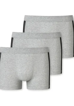 SCHIESSER 95/5 Stretch shorts (3-pack), grijs