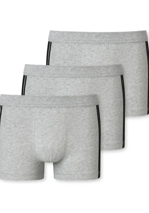 SCHIESSER 95/5 Stretch shorts (3-pack), grijs