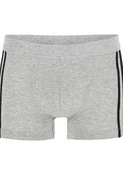 SCHIESSER 95/5 Stretch shorts (3-pack), zwart, blauw en grijs