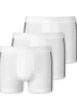 SCHIESSER 95/5 Stretch shorts (3-pack), wit