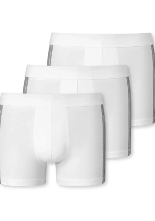 SCHIESSER 95/5 Stretch shorts (3-pack), wit