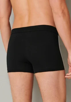 SCHIESSER 95/5 Stretch shorts (3-pack), zwart